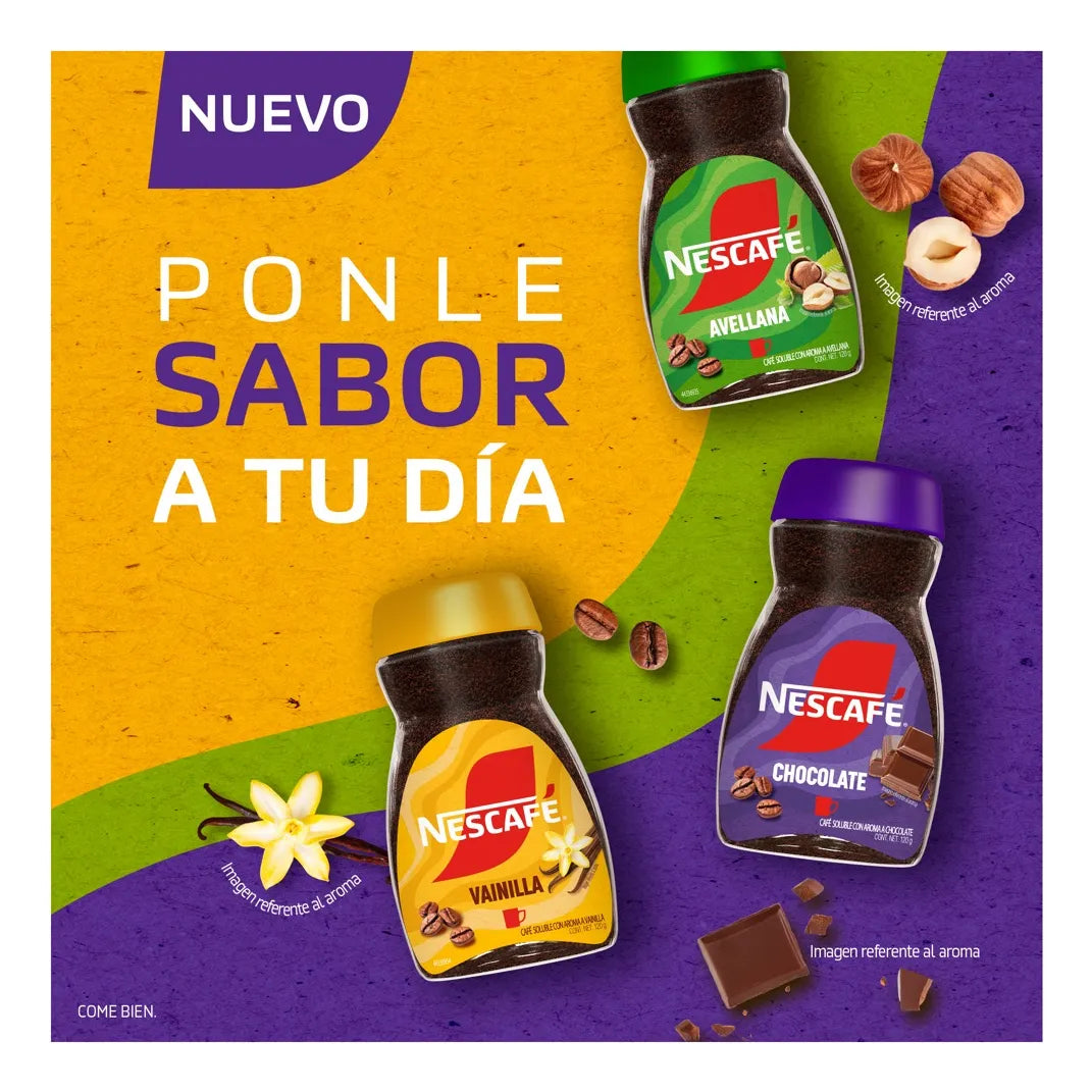 Mitoteland — Nescafé Clásico Instant Coffee — Mexican chocolate, hazelnut or vanilla coffee blend.