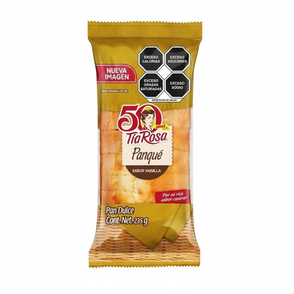 Mitoteland – Enjoy Tía Rosa Panqué Vainilla! Soft and moist vanilla pound cake, rich in flavour. 1pc 235g — order yours today and taste tradition!
