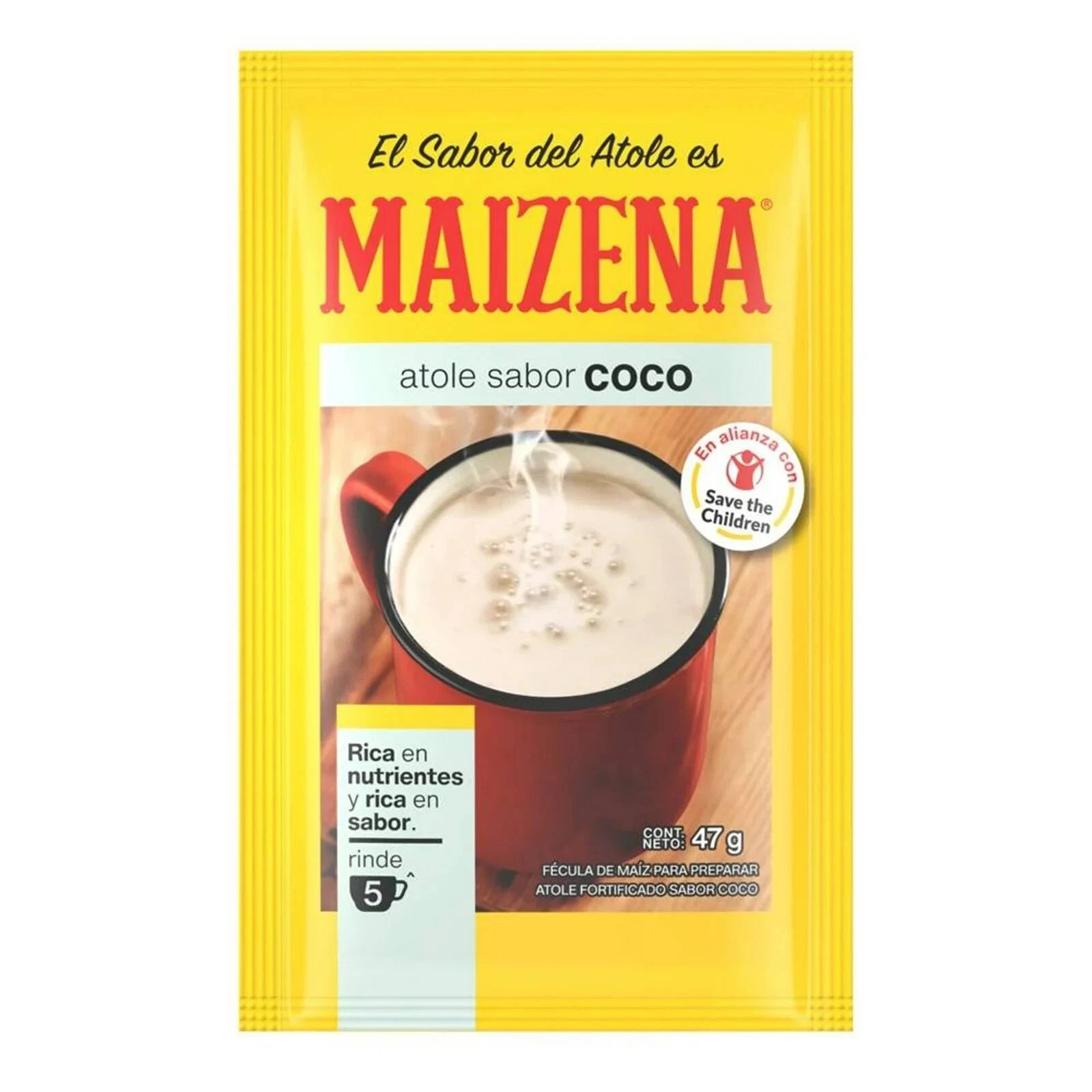 Mitoteland — Maizena Atole assorted flavours — Traditional Mexican beverage mix in coconut flavour. Warm, sweet and comforting.