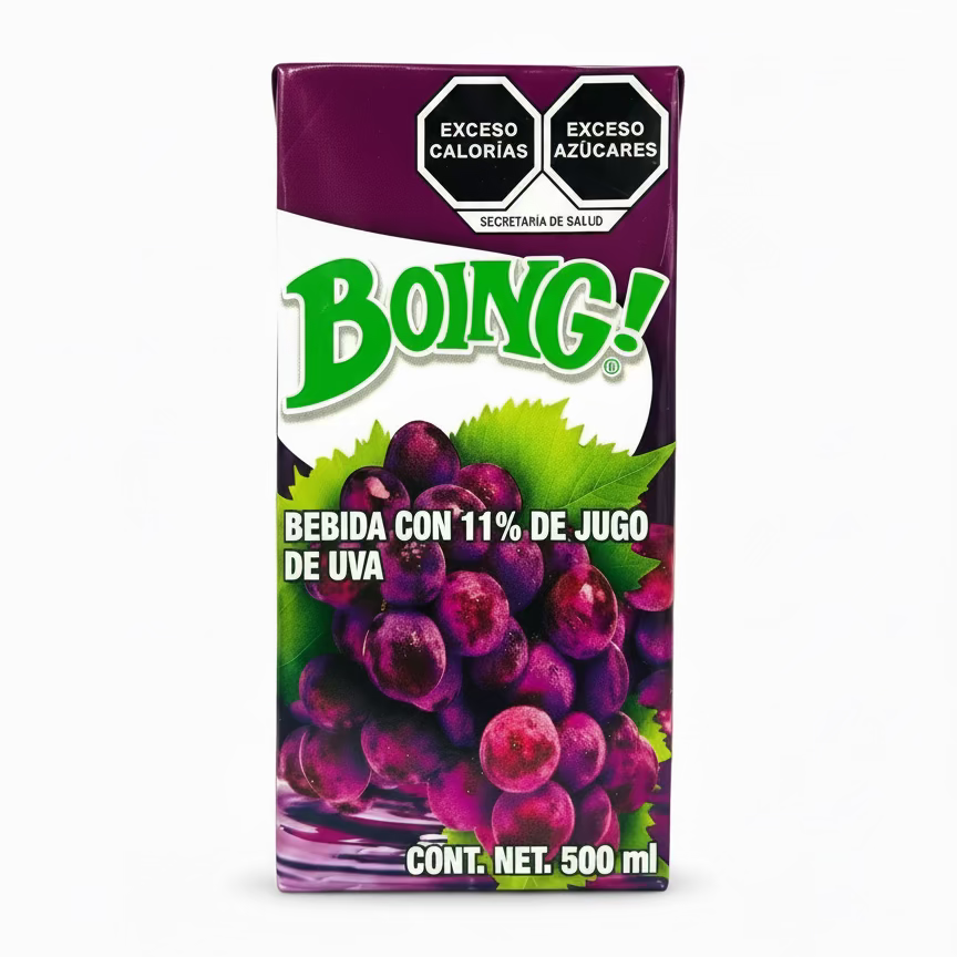 Mitoteland — Boing — sweet Mexican Grape juice. Fruity and classic refreshing.