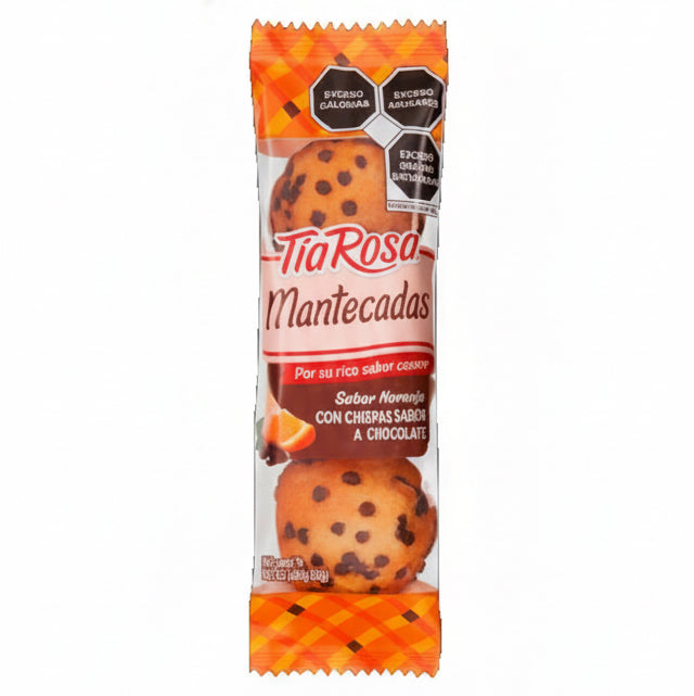 Mitoteland – Try Tía Rosa Mantecadas! Soft and sweet Orange Chocolate chips Muffin. 3-pack 165g — order yours today!