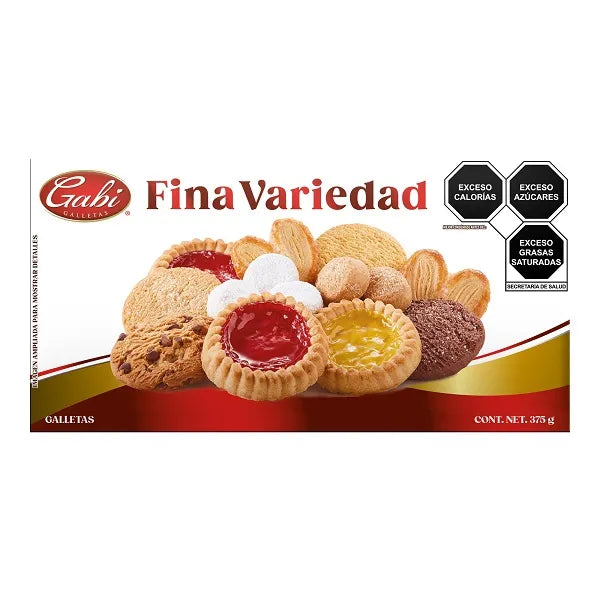 Mitoteland — Galletas Fina Variedad Gabi — A premium assortment of Mexican cookies with rich flavors and delicate textures, perfect for gifting or coffee time.