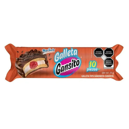 Mitoteland — Marinela’s Gansito Cookies — Crunchy, creamy, and oh-so-Gansito, the classic Mexican flavour you love in a fun, snackable cookie form.