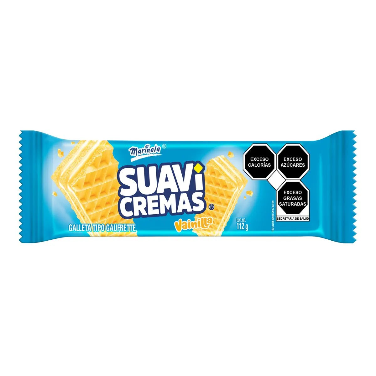 Mitoteland — Suavicremas Marinela Cookies — Classic Mexican gaufrette style cookies. Crisp sandwich cookies with vanilla filling.