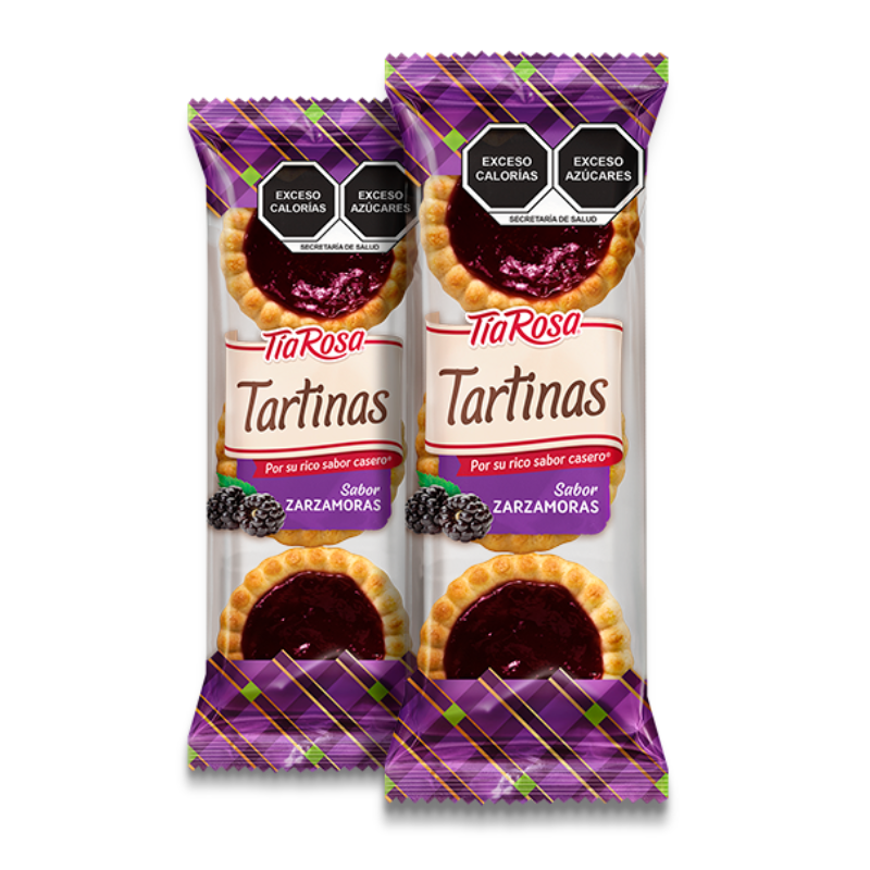 Mitoteland — Tía Rosa Tartinas — Soft, buttery cookies filled with fruity jam. Available in Blackberry. A sweet Mexican classic for any craving.