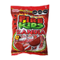 Mitoteland — Fire Kids Lollipops Bag — Watermelon-flavoured lollipops coated with chilli by Dulces Karla. Sweet, chewy, and picosito fun in a 47-pack party bag.
