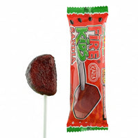 Mitoteland — Fire Kids Lollipops Bag — Watermelon-flavoured lollipops coated with chilli by Dulces Karla. Sweet, chewy, and picosito fun in a 47-pack party bag.