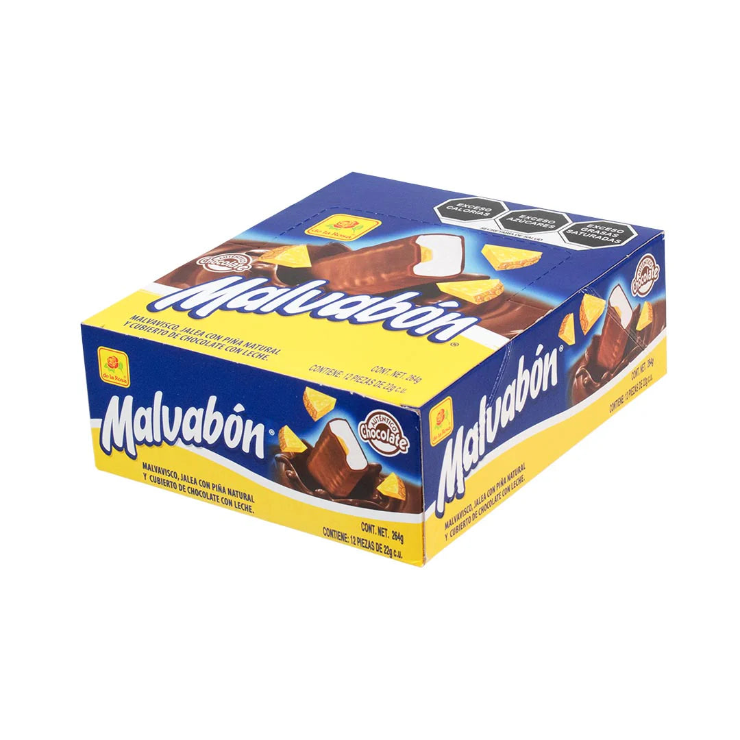 Mitoteland — De la Rosa Malvabón — Soft, fruity Mexican marshmallow treats in a convenient 12-pack. Choose from Strawberry, Blackberry, or Pineapple flavors.