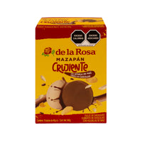 Mitoteland — Mazapán Crujiente 16-Pack Box — Crunchy corn flakes, creamy peanut, and chocolate coating. The iconic De la Rosa Mazapán, reimagined.