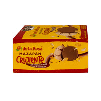 Mitoteland — Mazapán Crujiente 16-Pack Box — Crunchy corn flakes, creamy peanut, and chocolate coating. The iconic De la Rosa Mazapán, reimagined.