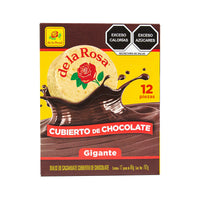 Mitoteland — Mazapán Gigante 12-Pack Box — De la Rosa’s classic peanut candy covered in rich chocolate. Big, creamy, and full of authentic Mexican flavor.