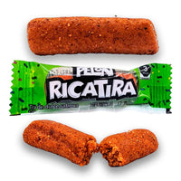 Mitoteland — Pelón Ricatira Fiesteros Bag — Tamarind enchilado candy strips by Pelón. Sweet, tangy, spicy fun in a 32-pack party bag.