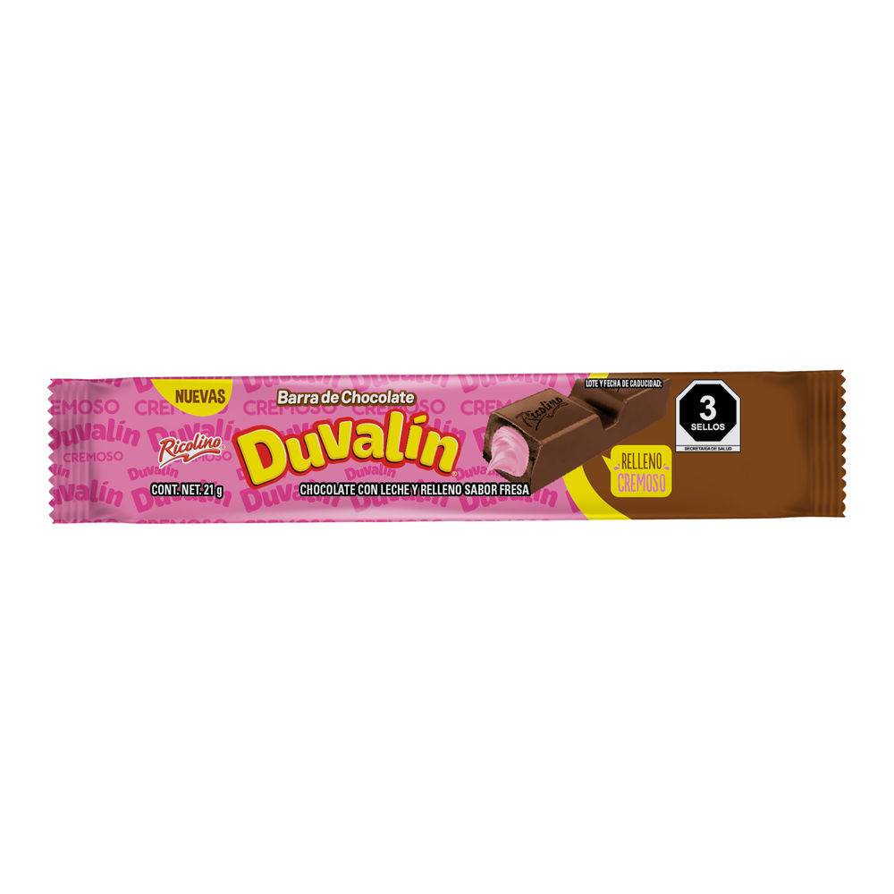Mitoteland — Ricolino Duvalín Bars — The classic hazelnut and vanilla Mexican treat in a creamy chocolate bar format. Sweet nostalgia in every bite.