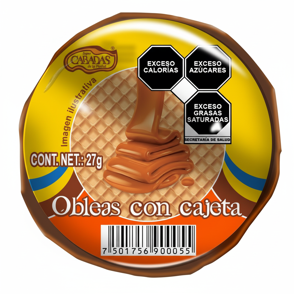 Mitoteland – Try Obleas con Cajeta Cabadas! Crispy wafers filled with creamy goat’s milk caramel. 10-pack of sweet tradition — order yours today!