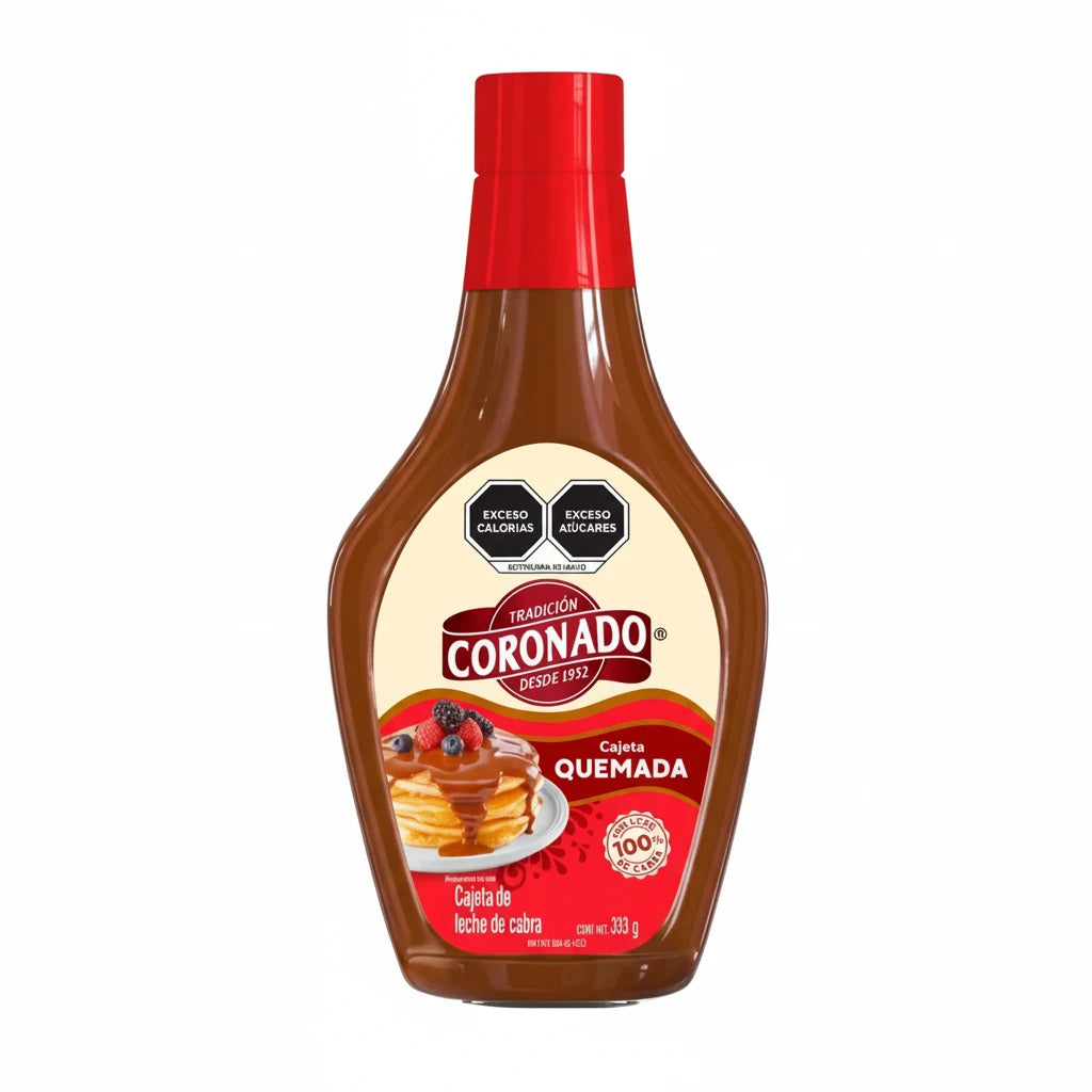 Mitoteland — Taste authentic Mexican sweetness! Cajeta Quemada Coronado 594g 🍯 rich goat’s milk caramel, perfect for desserts, fruit, or spoonfuls of joy.
